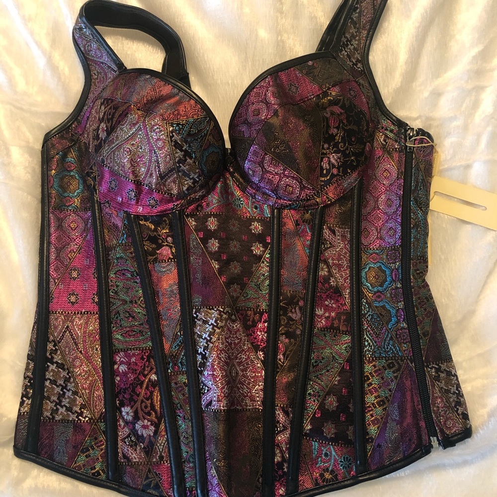 Multi Colored Corset